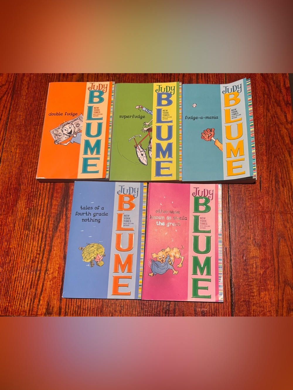 Judy Blume Paperback Book Lot of 5